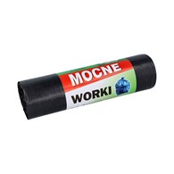 Worki na śmieci MOCNE CZARNE 120l 7szt