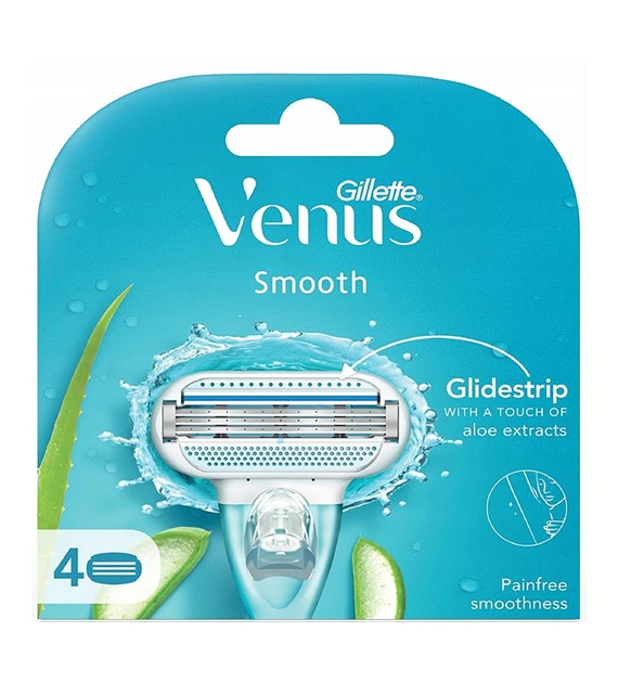 GILLETTE wymienne ostrza VENUS SMOOTH - 4szt