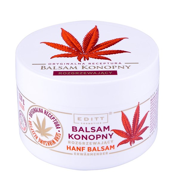 EDITT balsam rozgrzewający KONOPNY 220g