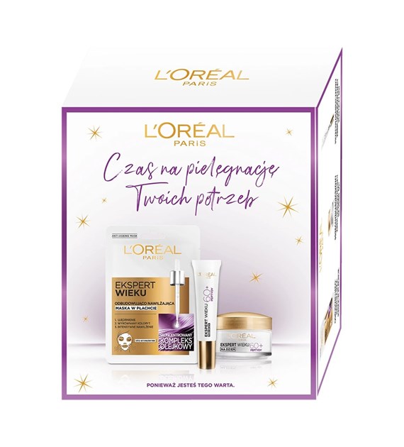 L'OREAL zestaw kosmetyków EXPERT WIEKU 60+