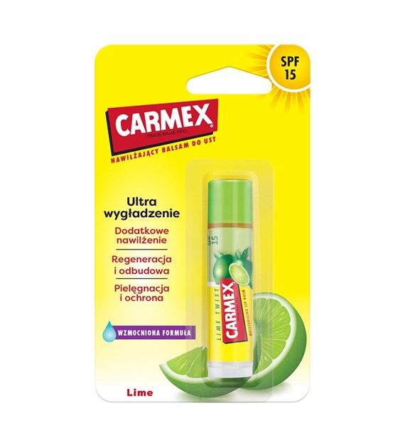 CARMEX balsam do ust w sztyfcie 4,25g #Lime