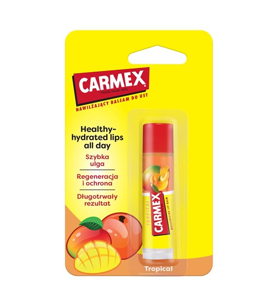 CARMEX balsam do ust w sztyfcie 4,25g #Tropical