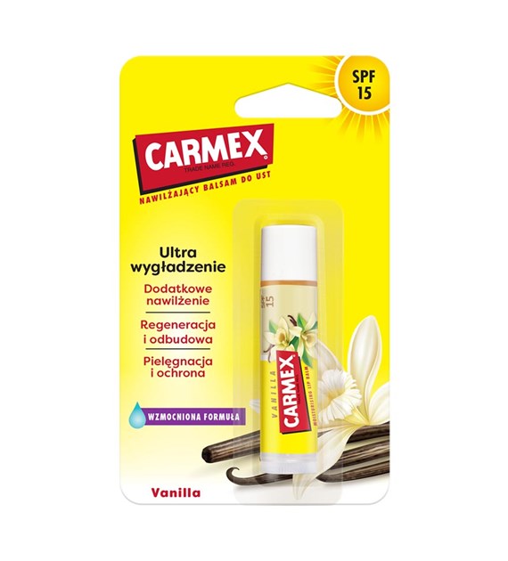 CARMEX balsam do ust w sztyfcie 4,25g #Vanilla