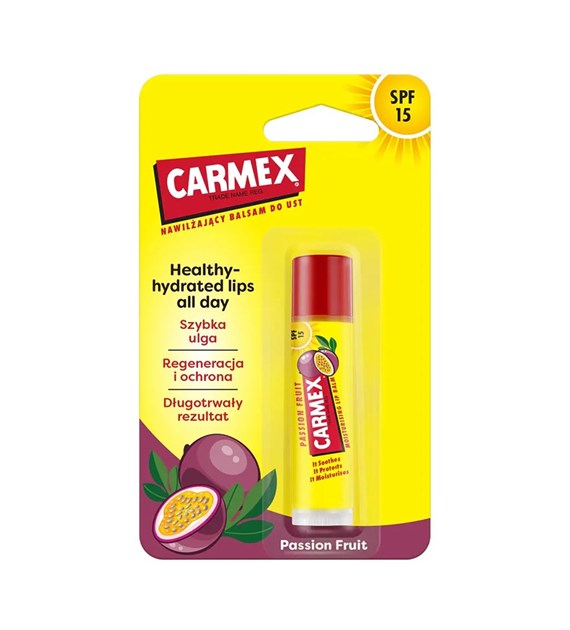 CARMEX balsam do ust w sztyfcie 4,25g #Marakuja