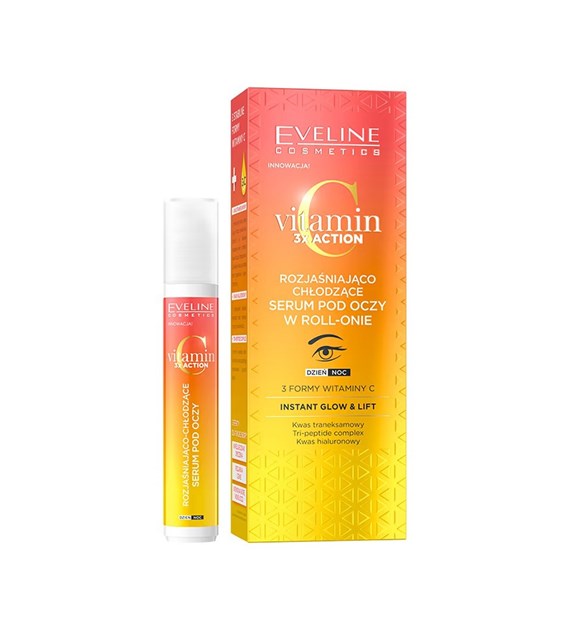 EVELINE serum pod oczy VITAMIN C 3xACTION 15ml