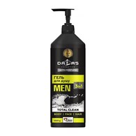 DALAS MEN żel pod prysznic 3W1 TOTAL CLEAN 1000g