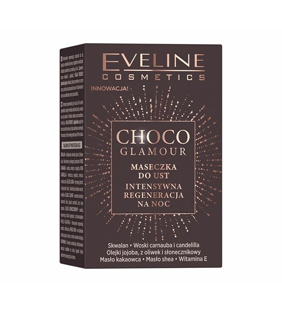 EVELINE maseczka do ust CHOCO GLAMOUR 12ml