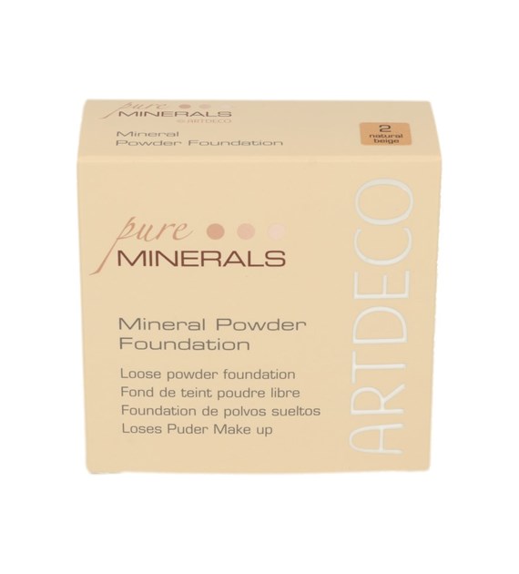 ARTDECO podkład MINERAL POWDER FOUND #2 Natural Be