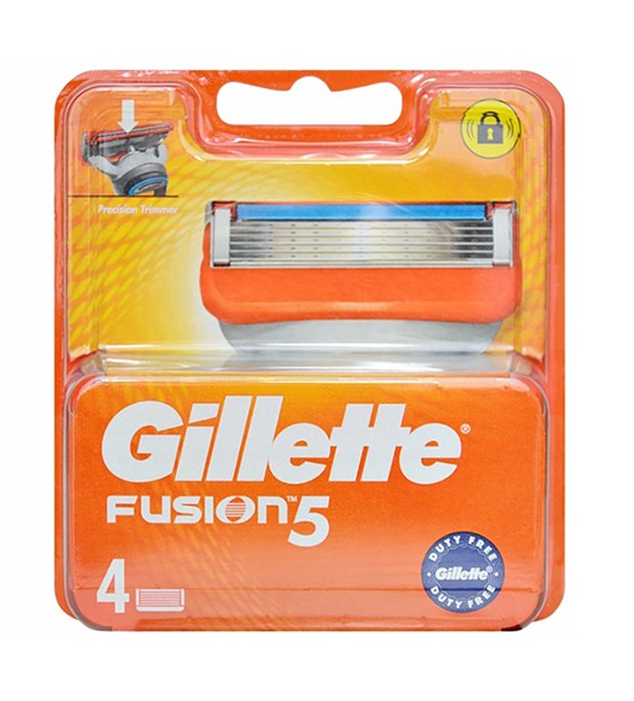 GILLETTE wymienne ostrza FUSION5 - 4szt