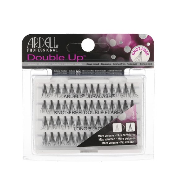 ARDELL kępki DOUBLE UP KNOT-FREE #Long Black