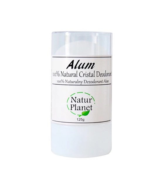 NATUR PLANET antyperspirant naturalny AŁUN 125g