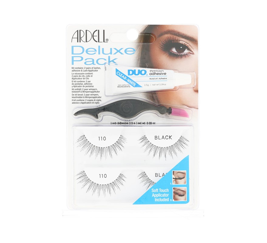ARDELL sztuczne rzęsy paski DELUXE PACK #110 Black