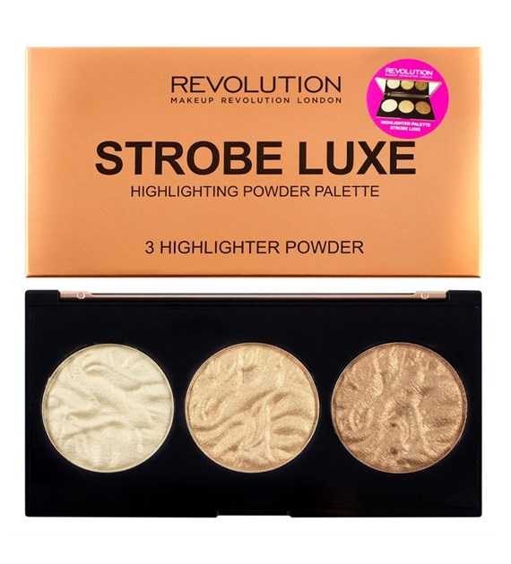 MUR paleta rozświetlaczy STROBE LUXE PALETTE